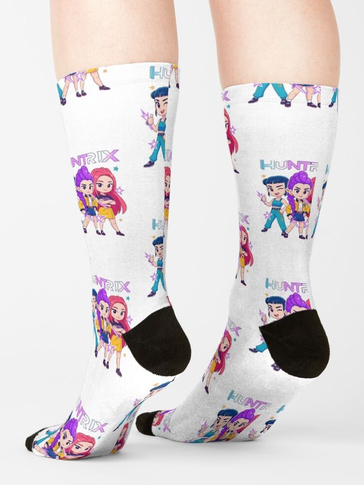 K-Pop Demon Hunters - Huntrix Socks, Gift For Fan