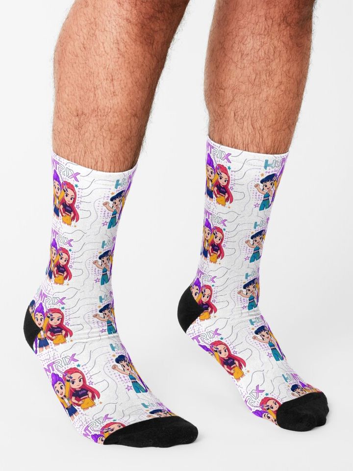 K-Pop Demon Hunters - Huntrix Socks