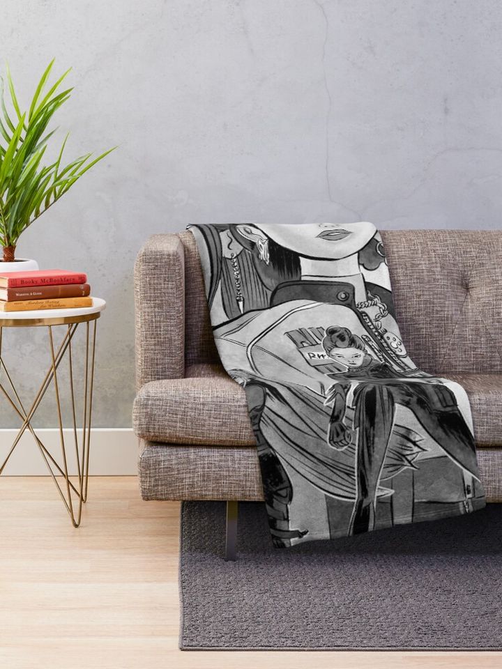 K pop sumi e Fleece Blanket, Gift For Fan