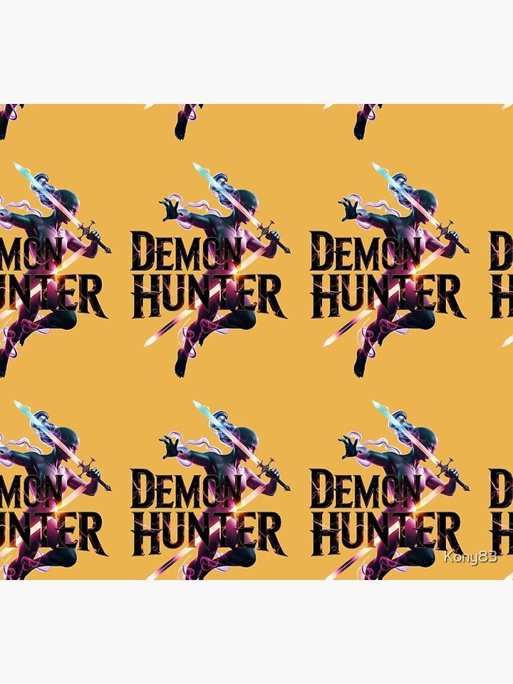 Epic Demon Hunter Anime Warrior Sword T-Shirt Socks