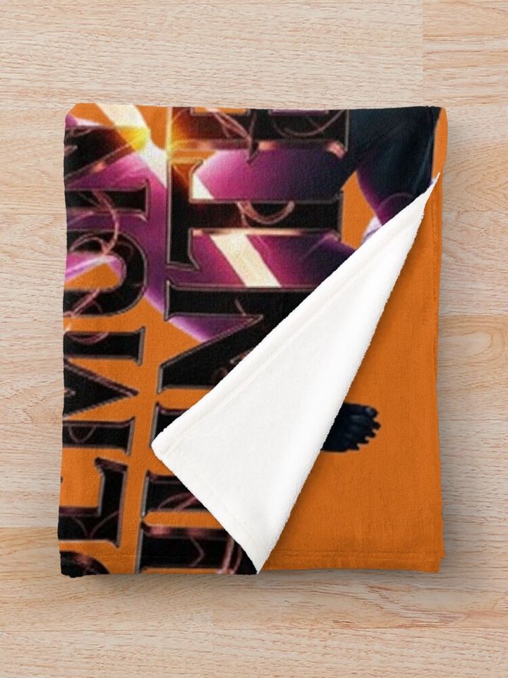 Epic Demon Hunter Anime Warrior Sword T-Shirt Fleece Blanket