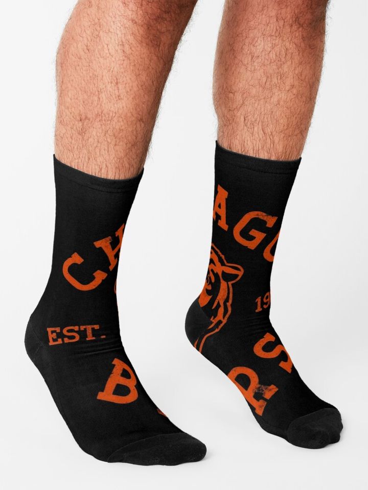 Chicago Bears Socks, Gift For Fan
