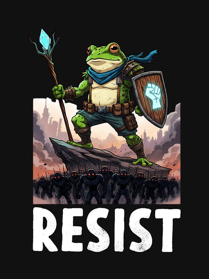 Portland Frog Resist Sweatshirt