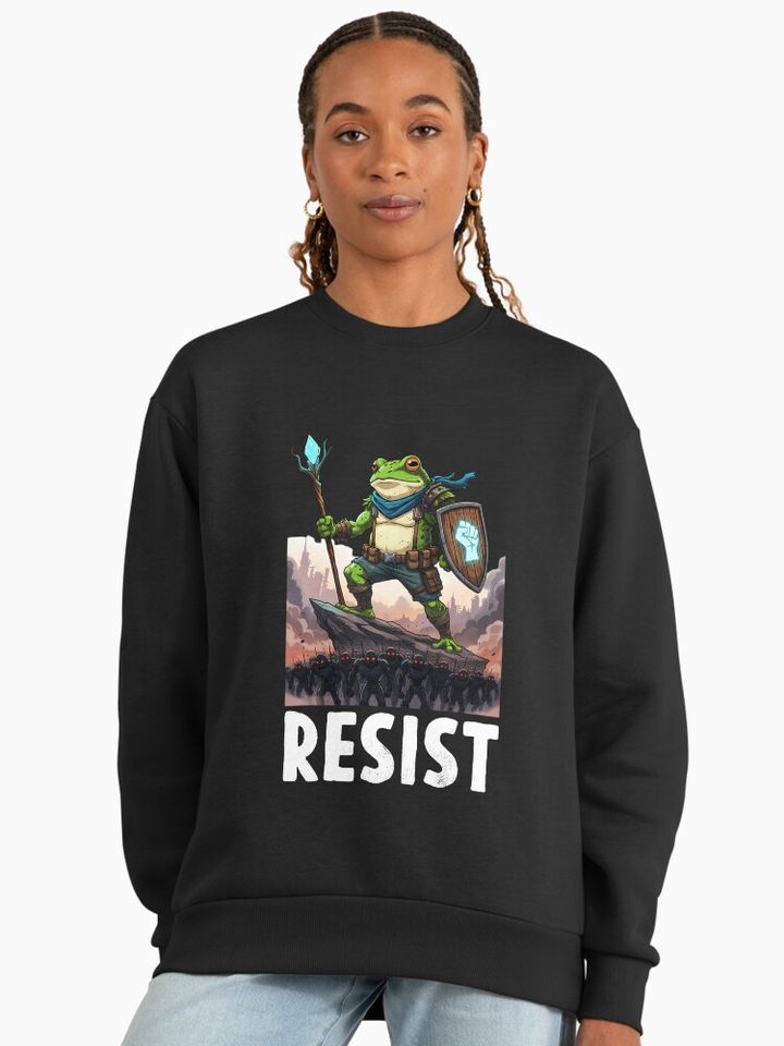 Portland Frog Resist Sweatshirt