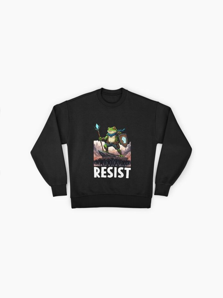 Portland Frog Resist Sweatshirt
