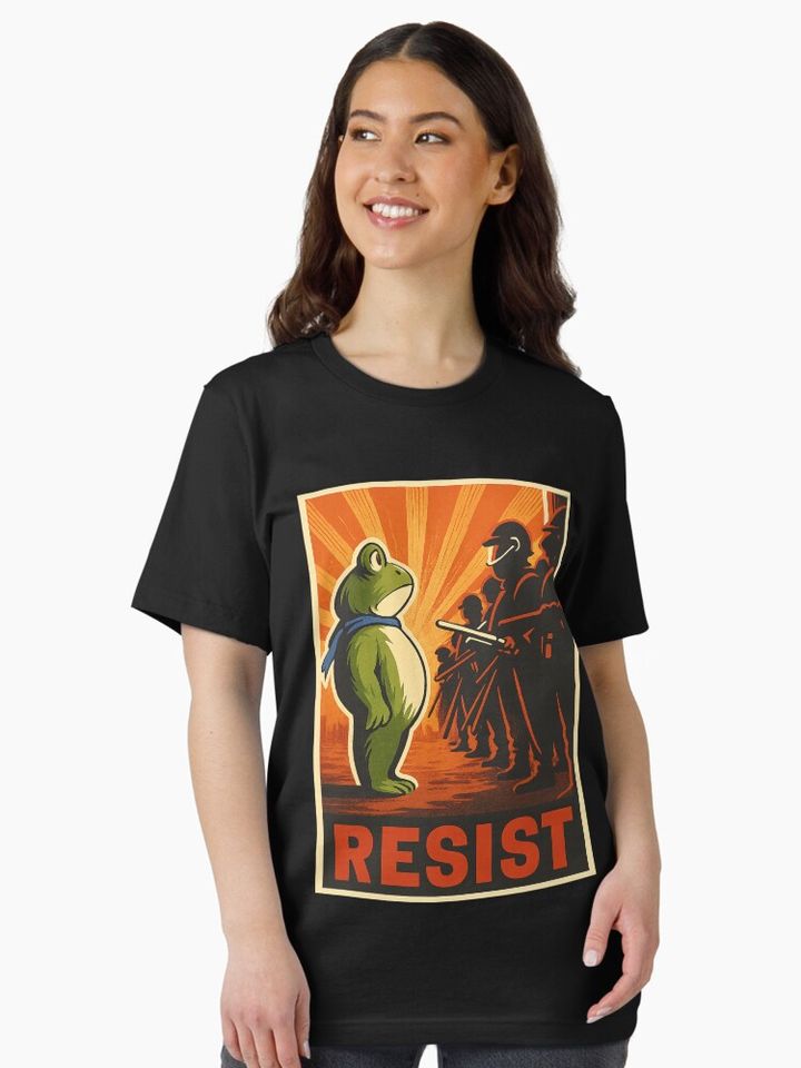Portland-Frog-Protest Essential T-Shirt
