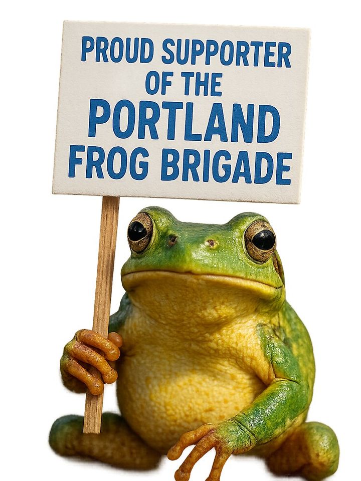Frog Brigade supporter Oversized T-Shirt