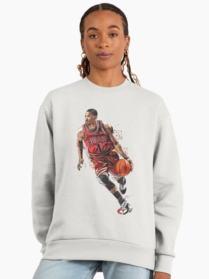 Derrick Rose Premium Oversized Sweatshirt