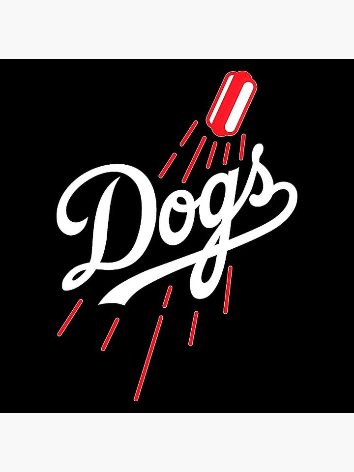Dodger Dogs - Blue Poster