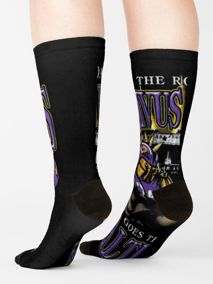 Baltimore Ravens Socks, Gift For Fan