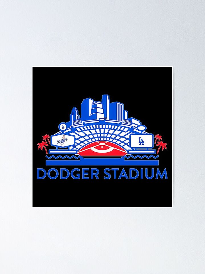 Dodger Stadium Poster