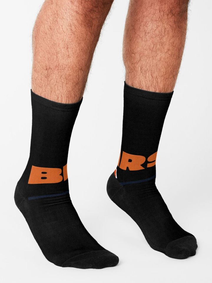Chicago Bears Socks, Gift For Fan
