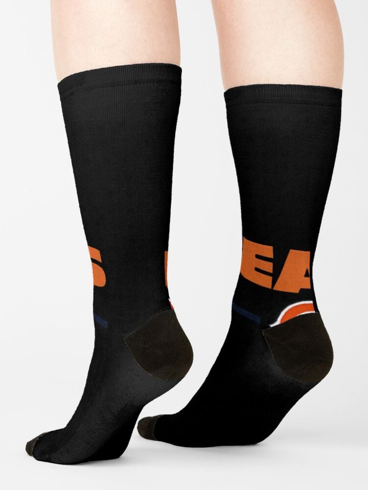 Chicago Bears Socks, Gift For Fan