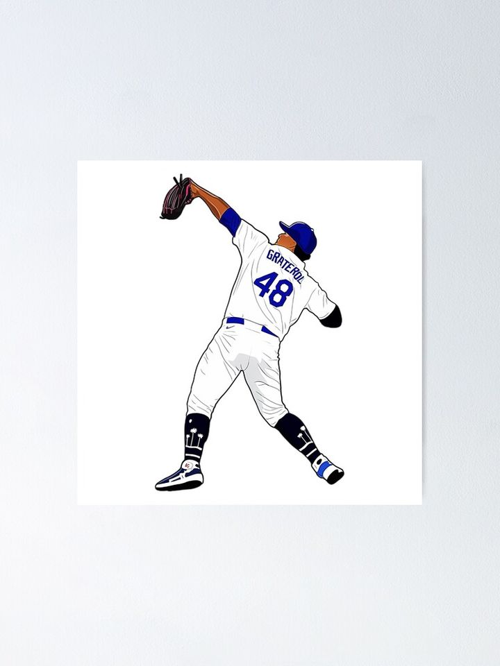 Brusdar Graterol La Dodgers Poster