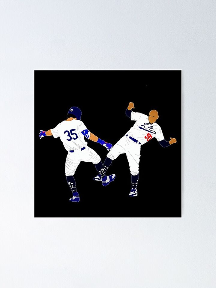 Dodgers - Cody And Mookie Poster