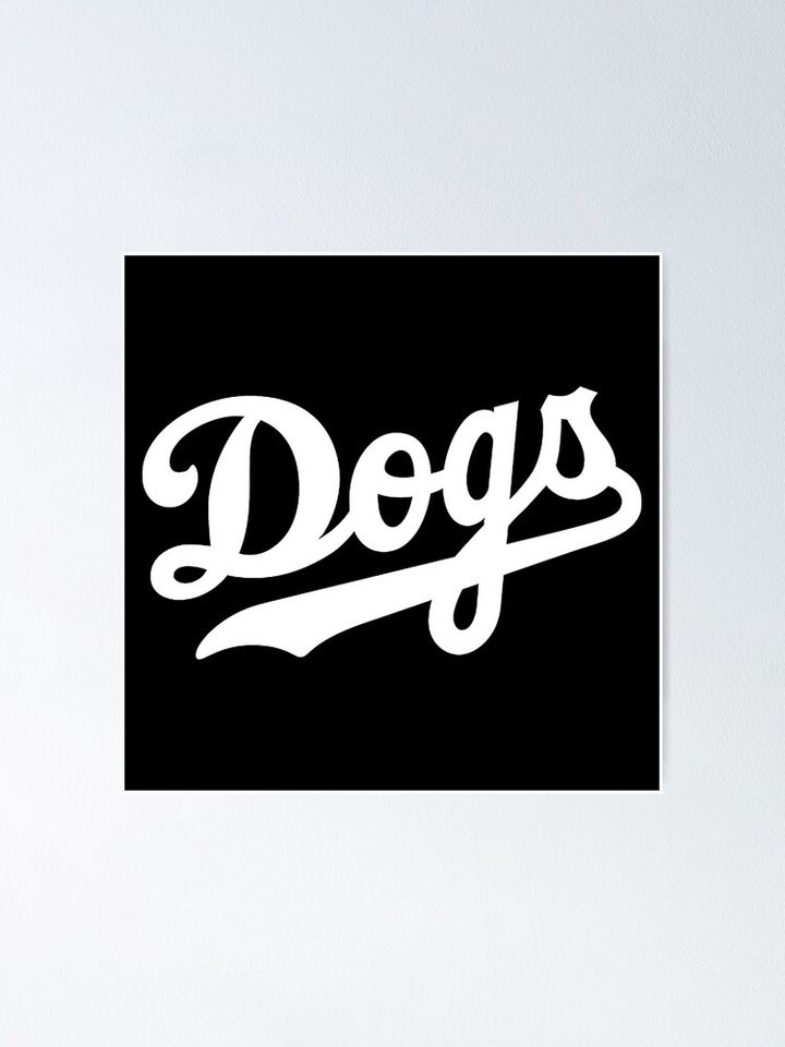 La Dogs - Blue Poster
