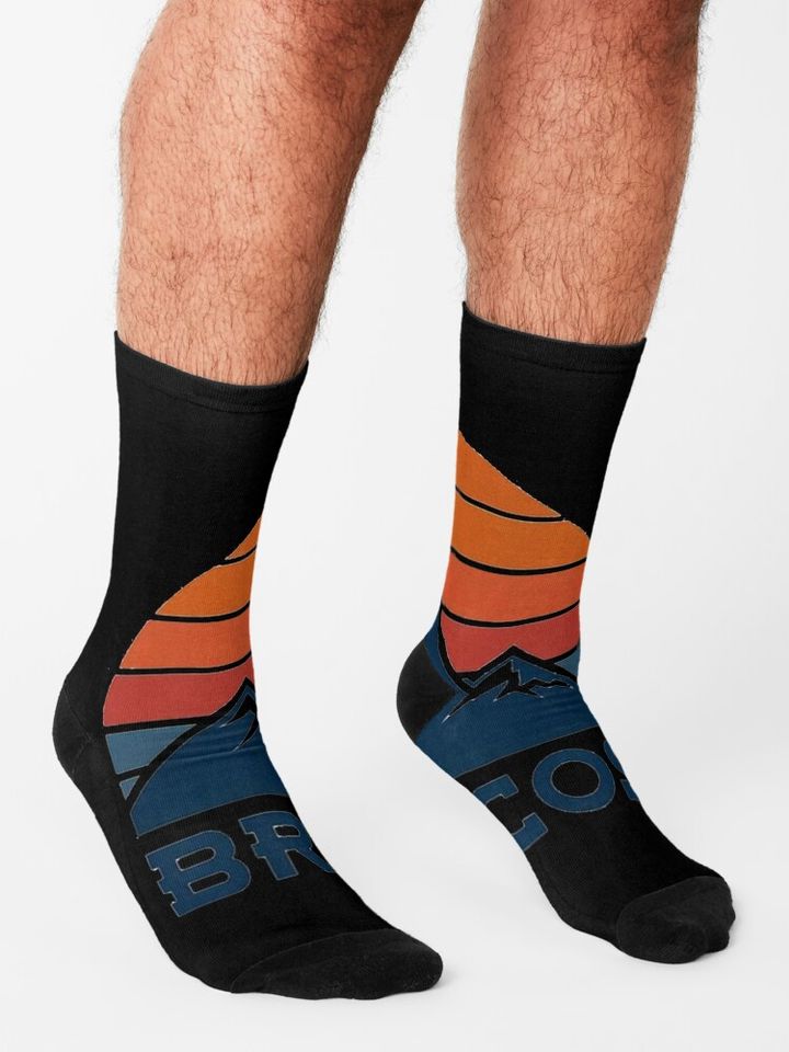 Denver Broncos Socks, Gift For Fan