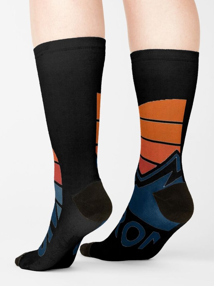 Denver Broncos Socks, Gift For Fan