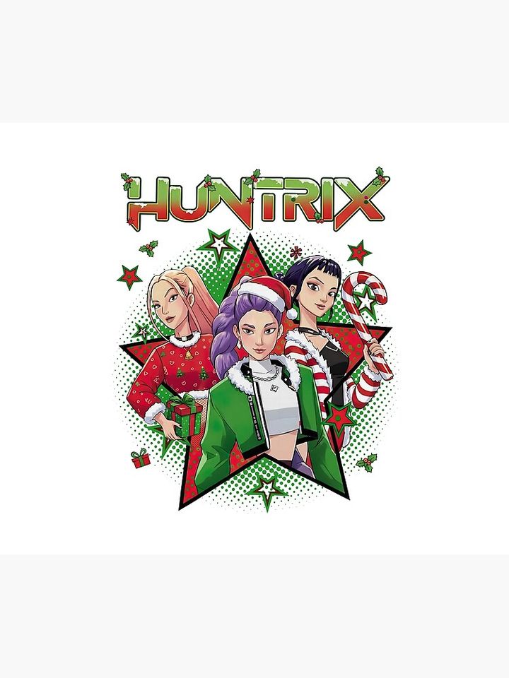 HUNTR X HUNTRIX Kpop Demon Hunters  Fleece Blanket