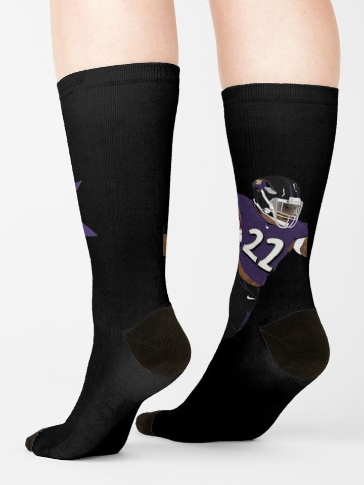 Baltimore Ravens Socks, Gift For Fan