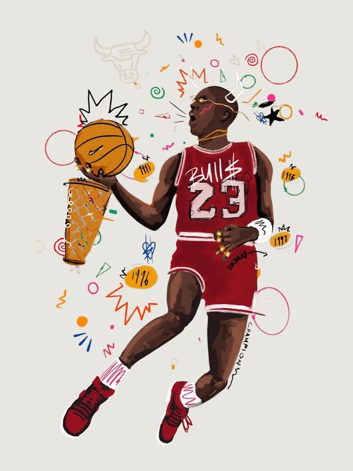 Michael Jordan Premium Oversized Hoodie