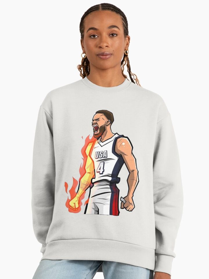 Stephen Curry Premium Oversized Sweatshirt