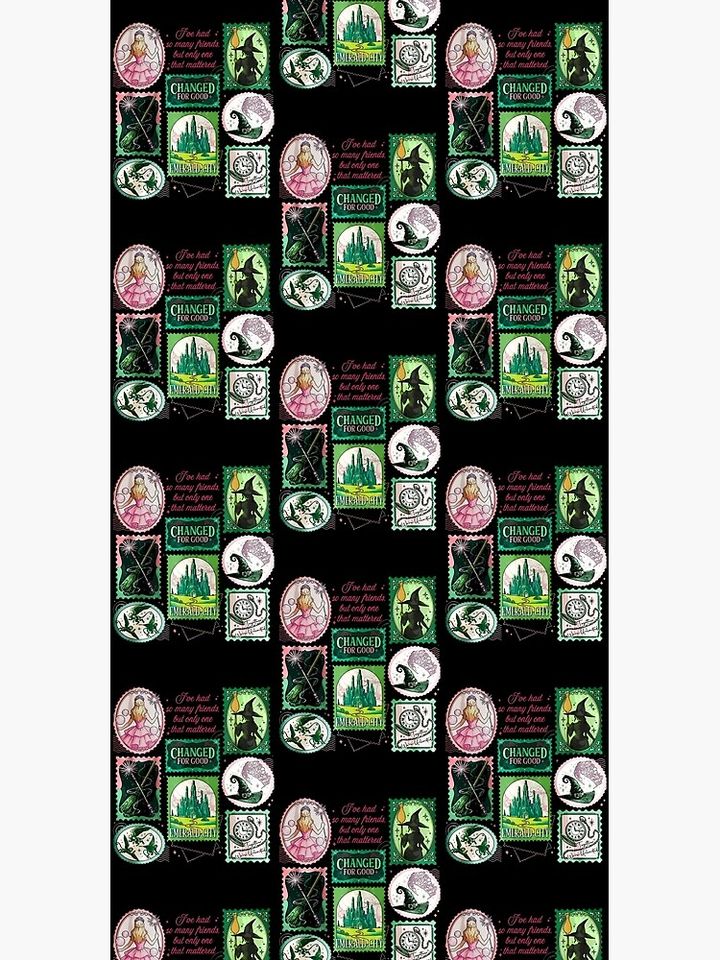 Wicked Changed For Good StampsWizard Defying Gravity Duffle Bag