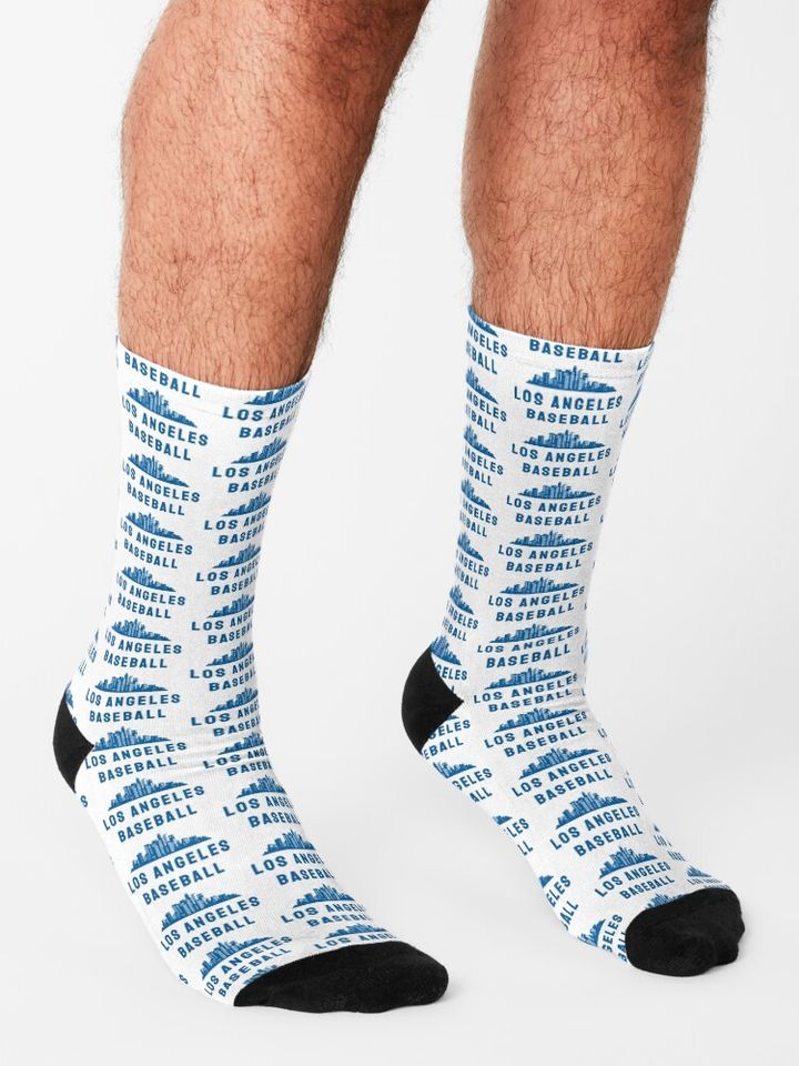 Los Angeles Baseball Socks