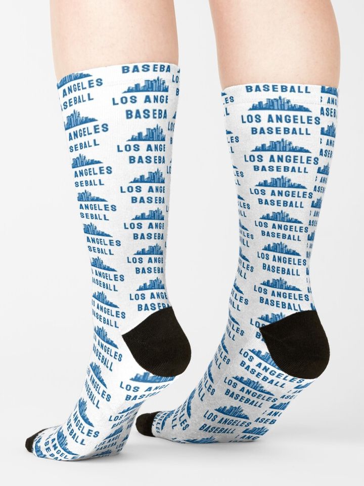 Los Angeles Baseball Socks