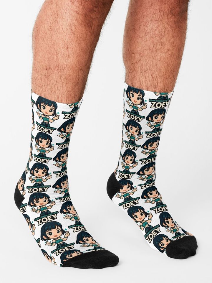 K-Pop Demon Hunters art Zoey - 32 Socks