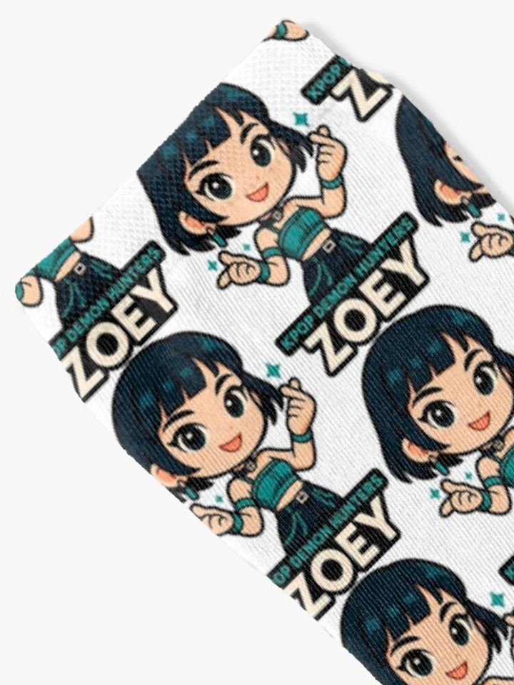 K-Pop Demon Hunters art Zoey - 32 Socks