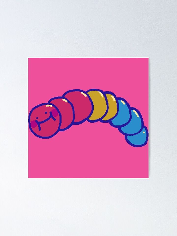 pansexual caterpillar Poster