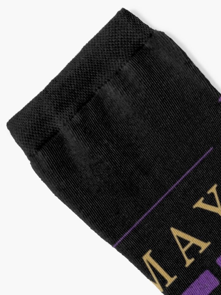 Baltimore Ravens Socks, Gift For Fan