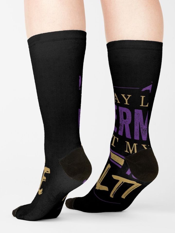 Baltimore Ravens Socks, Gift For Fan