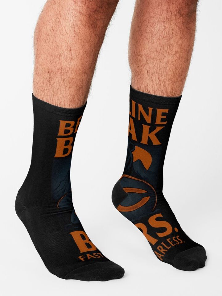 Chicago Bears Socks, Gift For Fan