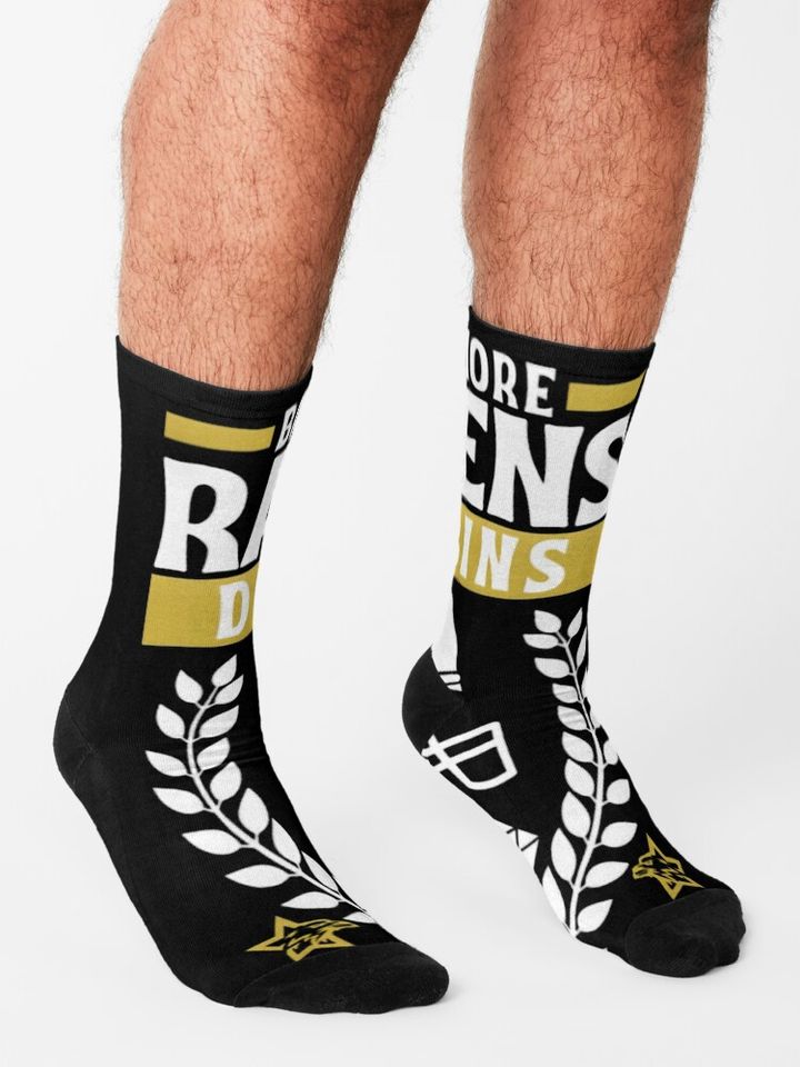 Baltimore Ravens Socks, Gift For Fan