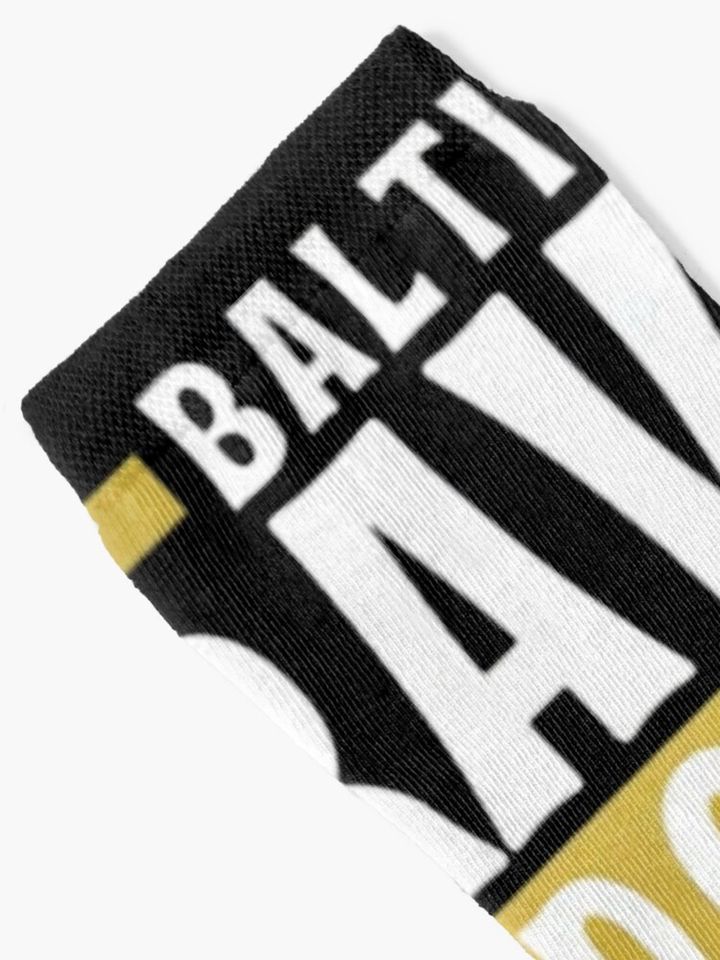 Baltimore Ravens Socks, Gift For Fan
