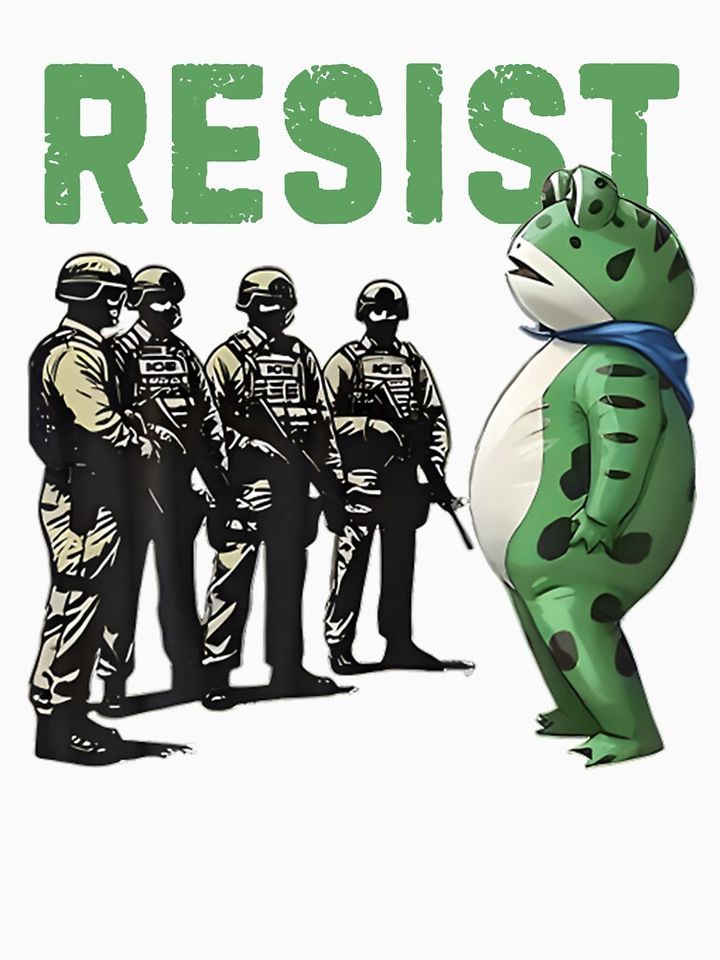 Frogs Resis Portland Frog Protest  Classic T-Shirt