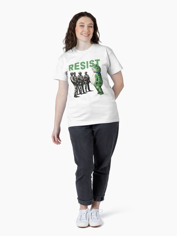 Frogs Resis Portland Frog Protest  Classic T-Shirt