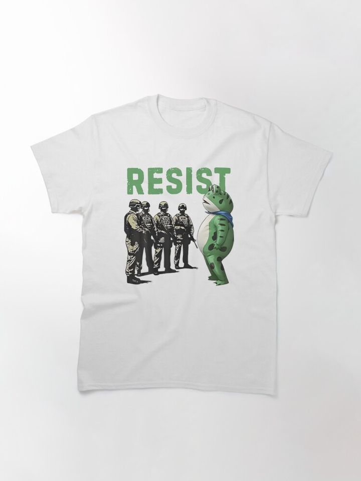 Frogs Resis Portland Frog Protest  Classic T-Shirt