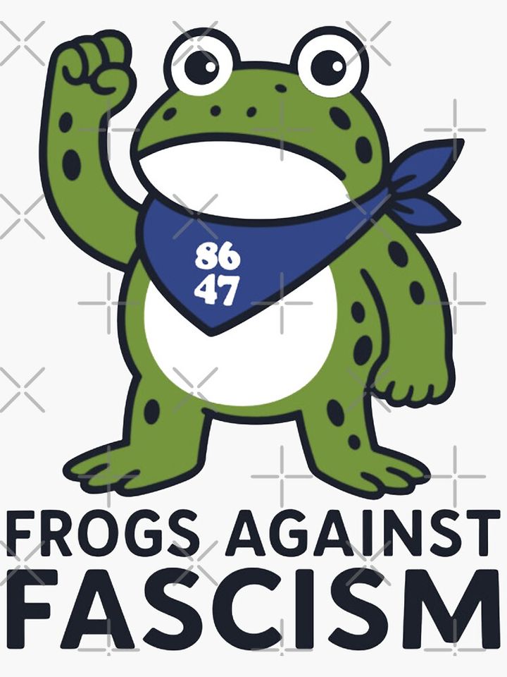 Portland-Frog Sticker