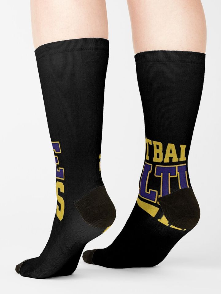 Baltimore Ravens Socks, Gift For Fan