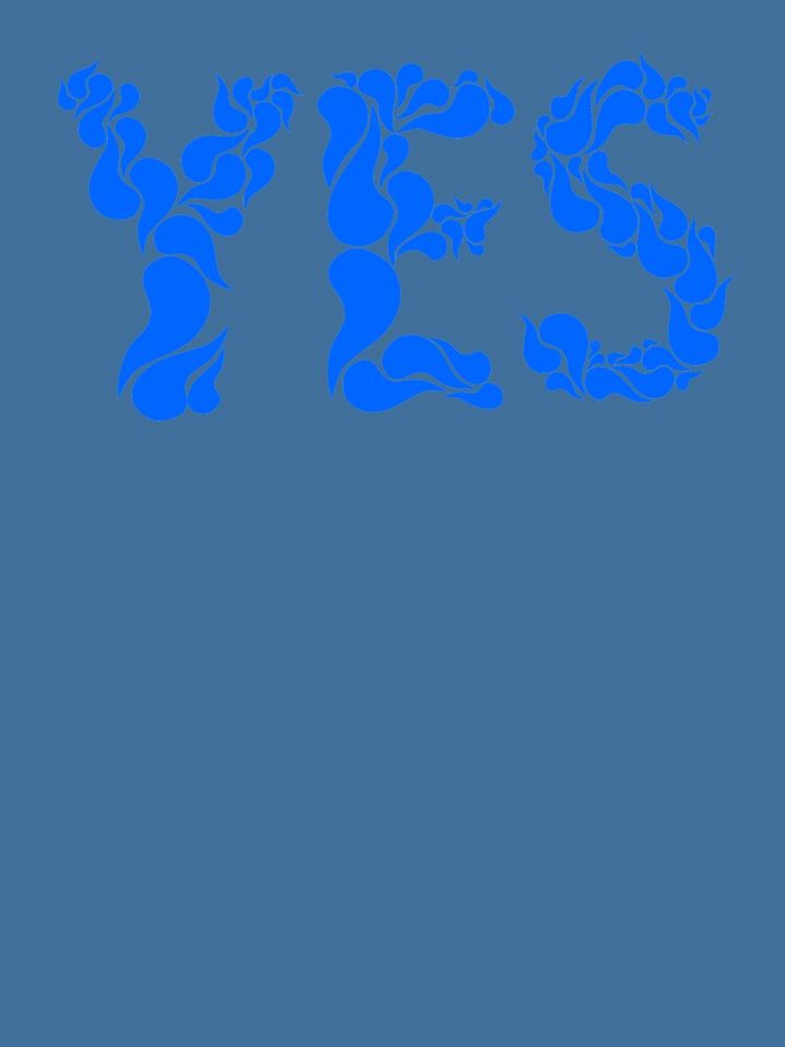 Yes - Motivational and simple - Blue Lightweight Hoodie