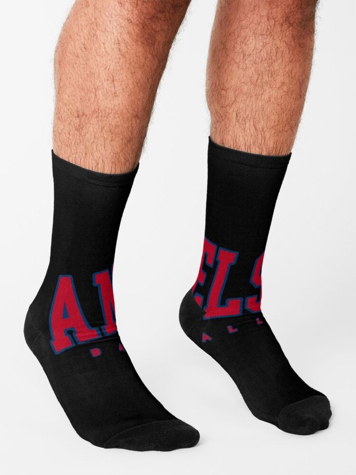 Art - Los Angeles Angels Socks