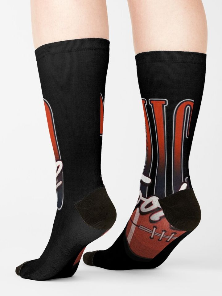 Chicago Bears Socks, Gift For Fan