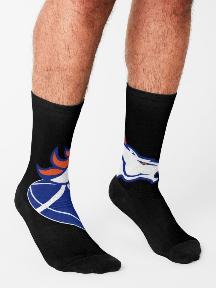 Denver Broncos Socks, Gift For Fan