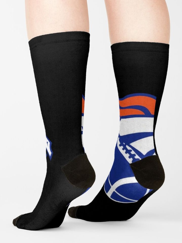 Denver Broncos Socks, Gift For Fan