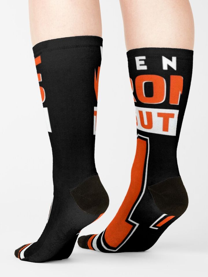 Denver Broncos Socks, Gift For Fan