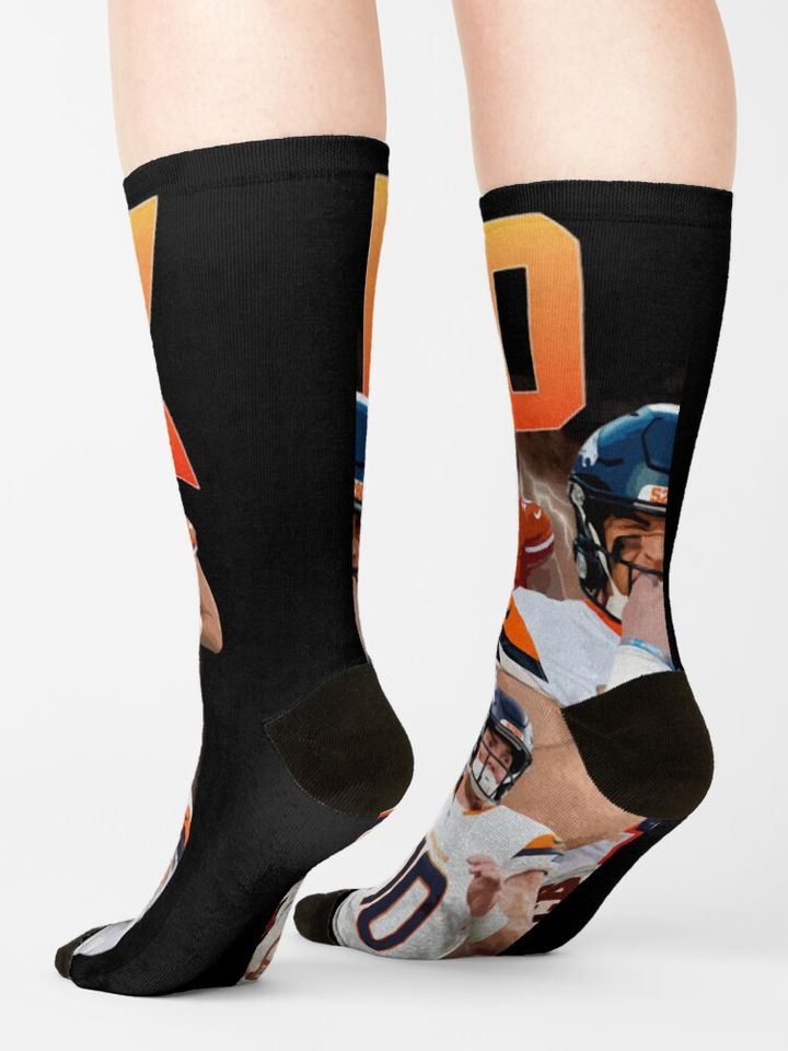 Denver Broncos Socks, Gift For Fan