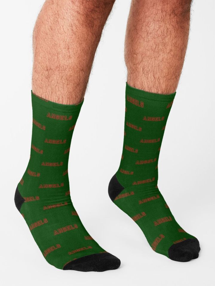 Anaheim Angels Baseball Socks